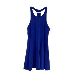 The Vanity Room Blue Racerback A Line Dress